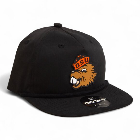 Oregon State Beavers Benny 3D Classic Rope Hat- Black - Picture 2 of 3